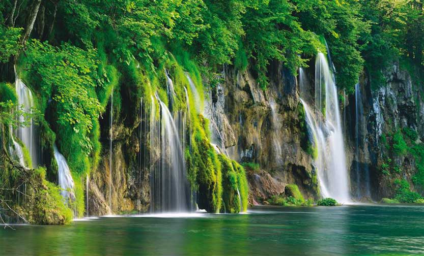 Plitvice Lakes Summer Time