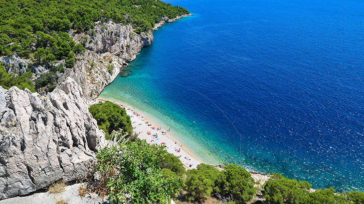 beaches in Makarska
