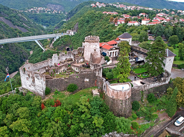 Trsat Castle in Rijeka Croatia