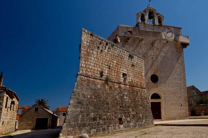 Vrboska Church Fortress Of St. Mary of mercy